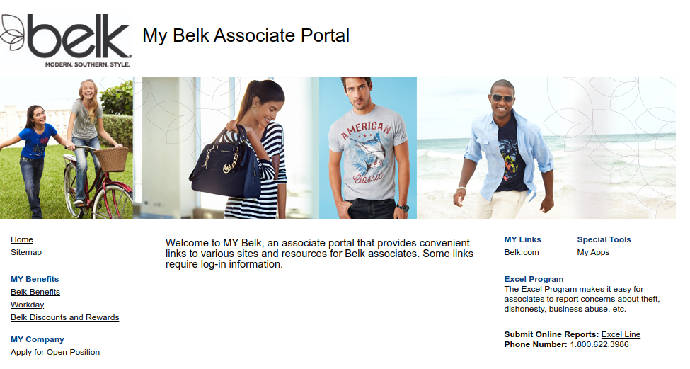 MY Belk Associate Portal Logo