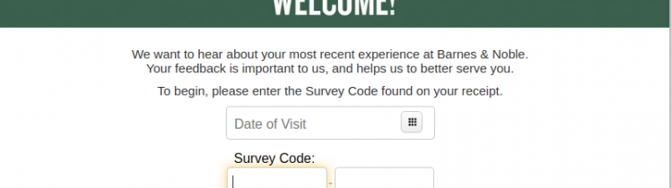 Barnes and Noble Survey