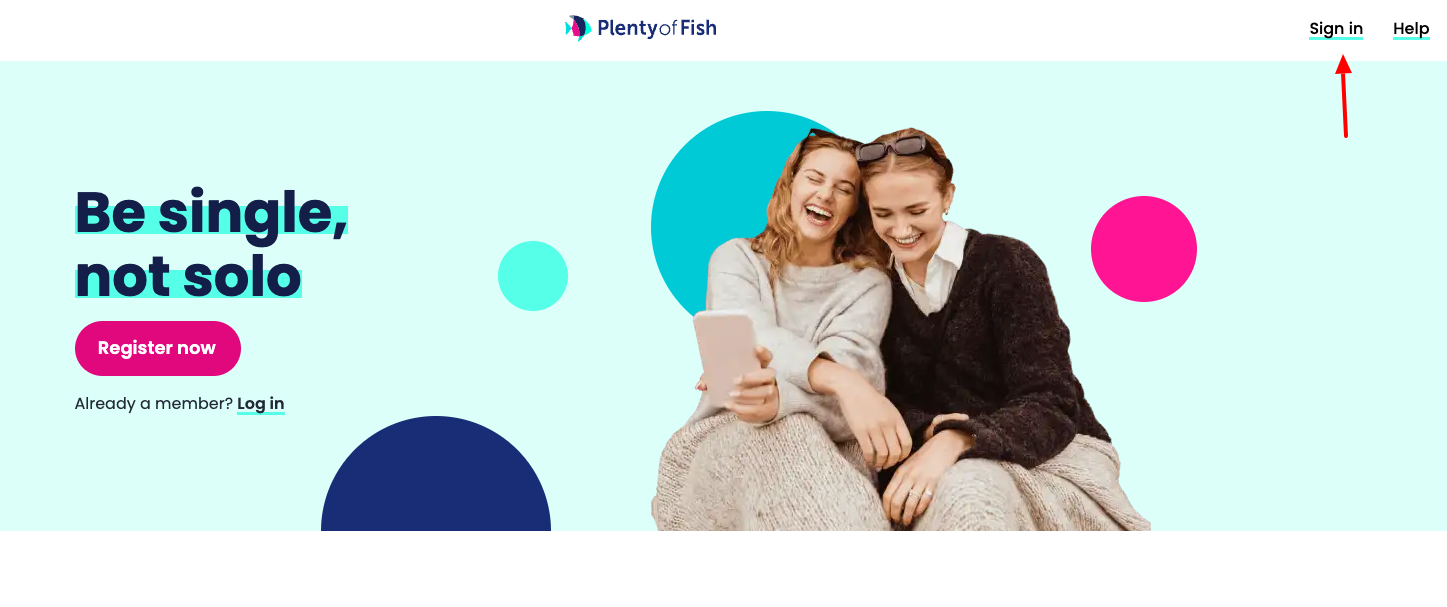 plentyoffish login