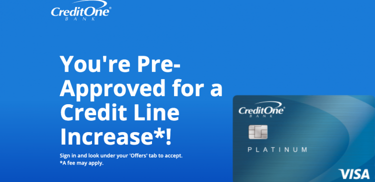 credit one increase