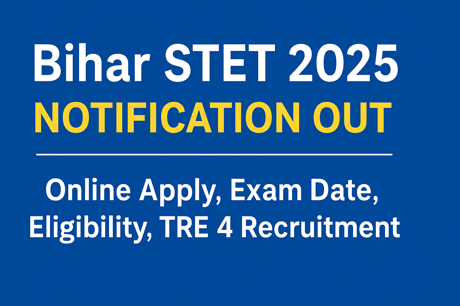 Bihar STET 2025